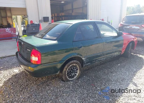 1999 Mazda Protege Dx/Lx z USA, uszkodzony, nr VIN JM1BJ2224X0156116